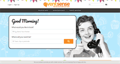 Desktop Screenshot of eventsense.co.uk